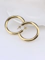 thumb Titanium Steel Round Minimalist Earring 2