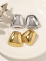 thumb Titanium Steel Geometric Trend Stud Earring 1