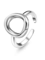 thumb Simple and stylish O-shaped opening stainless steel ring 1