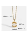 thumb Stainless steel Freshwater Pearl Shell Dainty Necklace 3