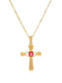 thumb Stainless steel Cross Vintage Regligious Necklace 0