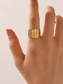 thumb Stainless steel Snake Hip Hop Band Ring 1