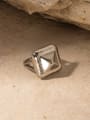 thumb Stainless steel Geometric Hip Hop Band Ring 2