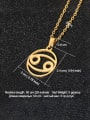 thumb Stainless steel Constellation Ethnic Necklace 1
