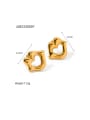thumb Stainless steel Mouth Hip Hop Stud Earring 2