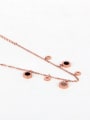 thumb Titanium Number Dainty  Anklet 2