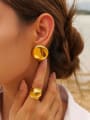 thumb Stainless steel Geometric Trend Stud Earring 1