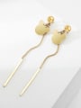 thumb Mouse stainless steel long chain earrings 2