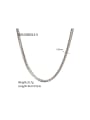 thumb Stainless steel Geometric Trend Link Necklace 3