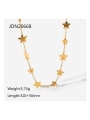 thumb Stainless steel Star Trend Necklace 4