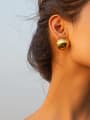 thumb Stainless steel Geometric Trend Stud Earring 1