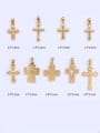 thumb Titanium 316L Stainless Steel Vintage  Cross Pendant with e-coated waterproof 3