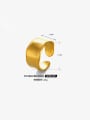 thumb Stainless steel Geometric Minimalist Band Ring 1