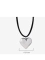 thumb Titanium Steel Heart Trend Necklace 3