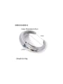 thumb Stainless steel Cubic Zirconia Geometric Minimalist Handmade Beaded Bracelet 1