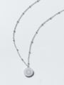 thumb Titanium 316L Stainless Steel Geometric Minimalist Necklace with e-coated waterproof 2