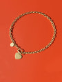 thumb Titanium 316L Stainless Steel Heart Vintage Hollow Chain Necklace with e-coated waterproof 2
