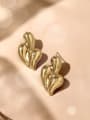 thumb Titanium Steel Cactus Trend Stud Earring 1