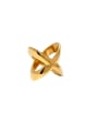 thumb Stainless steel Pentagram Minimalist Band Ring 0