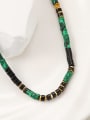 thumb Natural Stone Green Vintage Necklace 2
