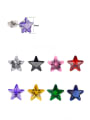 thumb Titanium Steel Five-Pointed Star Minimalist Single Earring(Single-Only one) 1