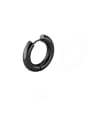 thumb Titanium Steel Round Minimalist Single Earring(Only-One) 4