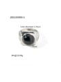 thumb Stainless steel Resin Geometric Hip Hop Band Ring 1