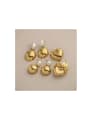 thumb Titanium Steel Imitation Pearl Heart Trend Stud Earring 0