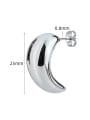 thumb Titanium Steel Geometric Trend Stud Earring 2