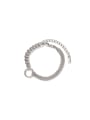 thumb Stainless steel Geometric Trend Bracelet 0