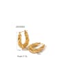 thumb Stainless steel Geometric Trend Stud Earring 3