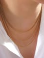 thumb Stainless steel Snake Bone Chain Vintage Necklace 1