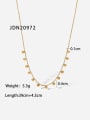 thumb Stainless steel Round  Bead Trend Necklace 2