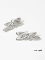 thumb Stainless steel Butterfly Hip Hop Stud Earring 2