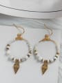 thumb Geometric natural stone foreign trade new Bohemian style earrings 1