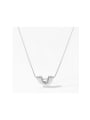 thumb Stainless steel Geometric Trend Necklace 0