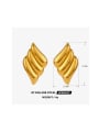 thumb Stainless steel Geometric Trend Stud Earring 3