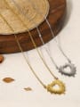 thumb Titanium Steel Heart Trend Necklace 1