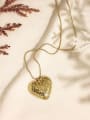 thumb Stainless steel Heart Trend Necklace 1