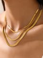 thumb Stainless steel Snake Bone Chain Hip Hop Necklace 1