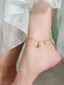 thumb Trend Titanium Steel fenugreek necklace bracelet anklet jewelry set 2