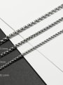 thumb Titanium Steel Geometric Trend Necklace 1