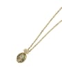 thumb Brass Cubic Zirconia Friut Cute Necklace 1