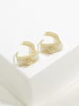 thumb Brass Cubic Zirconia Star Dainty Stud Earring 1