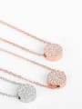 thumb Stainless steel Round Dainty Multi Strand Necklace 2