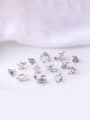 thumb Stainless steel Cubic Zirconia Flower Hip Hop Nose Studs 3