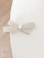 thumb Brass Imitation Pearl Trend Bowknot Hair Barrette 3