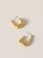 thumb Brass Rhinestone Geometric Vintage Stud Trend Korean Fashion Earring 0