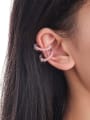 thumb Brass Geometric Minimalist Single Earring 1
