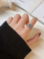 thumb Alloy Geometric Trend Band Ring/Free Size Ring 1